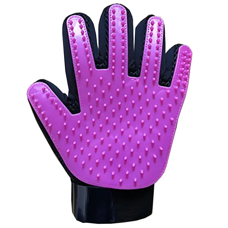 Pet Hair Remover Gloves Cat Grooming Hair Deshedding Brush Dog Comb Pet Bath Remover Clean Massage For Animal Massage Supplies