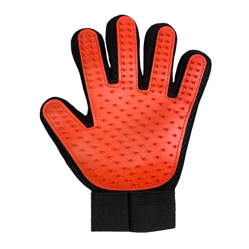Pet Hair Remover Gloves Cat Grooming Hair Deshedding Brush Dog Comb Pet Bath Remover Clean Massage For Animal Massage Supplies
