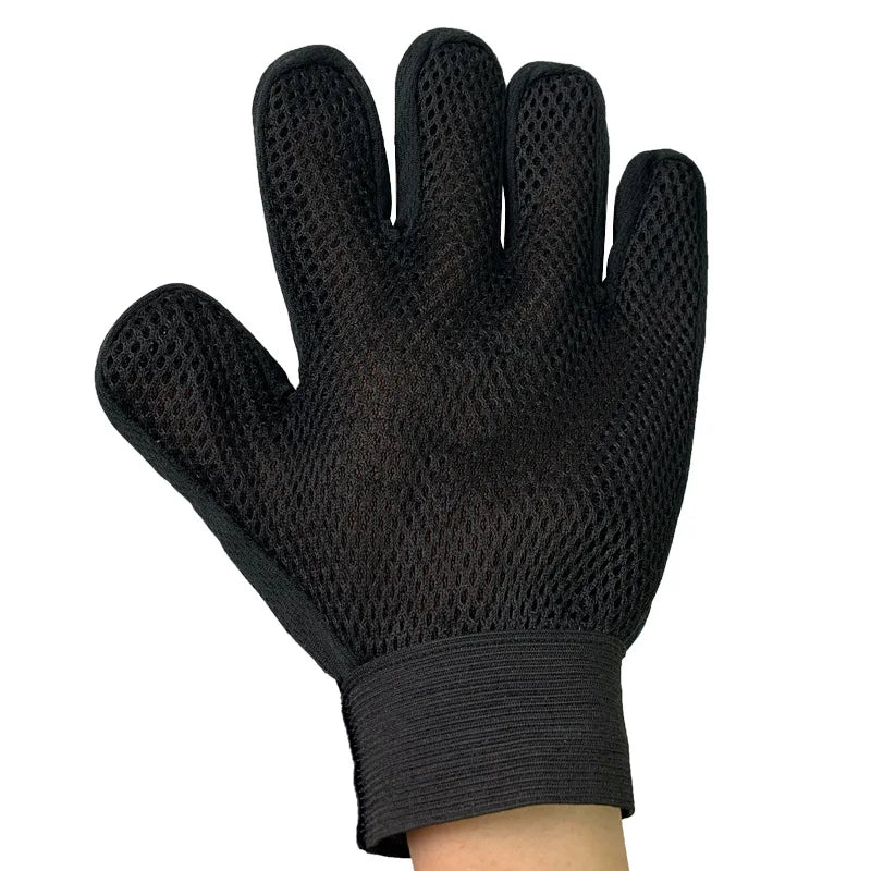 Pet Hair Remover Gloves Cat Grooming Hair Deshedding Brush Dog Comb Pet Bath Remover Clean Massage For Animal Massage Supplies