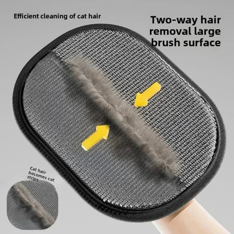 Efficient Pet Hair Cleaning Gloves