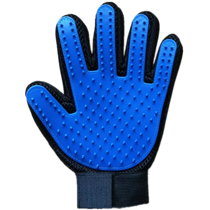 Pet Hair Remover Gloves Cat Grooming Hair Deshedding Brush Dog Comb Pet Bath Remover Clean Massage For Animal Massage Supplies