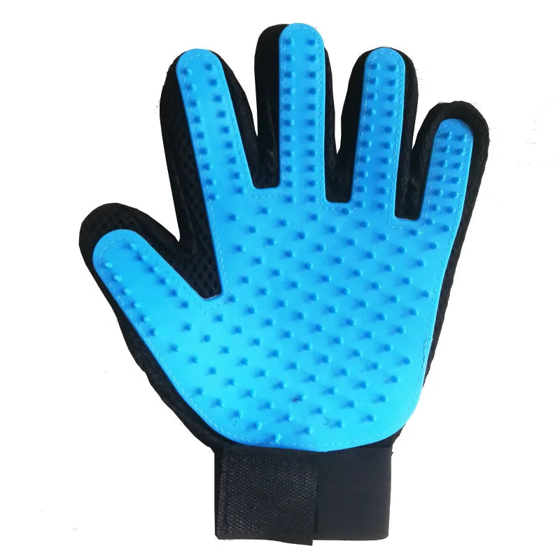 Pet Hair Remover Gloves Cat Grooming Hair Deshedding Brush Dog Comb Pet Bath Remover Clean Massage For Animal Massage Supplies